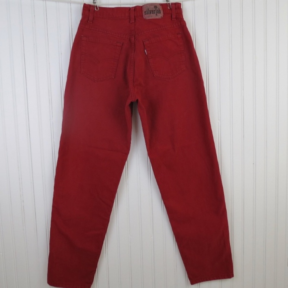 Levi’s silver tab red jeans